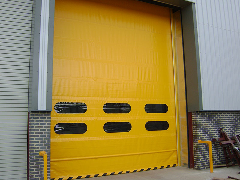 High speed doors for commercial use